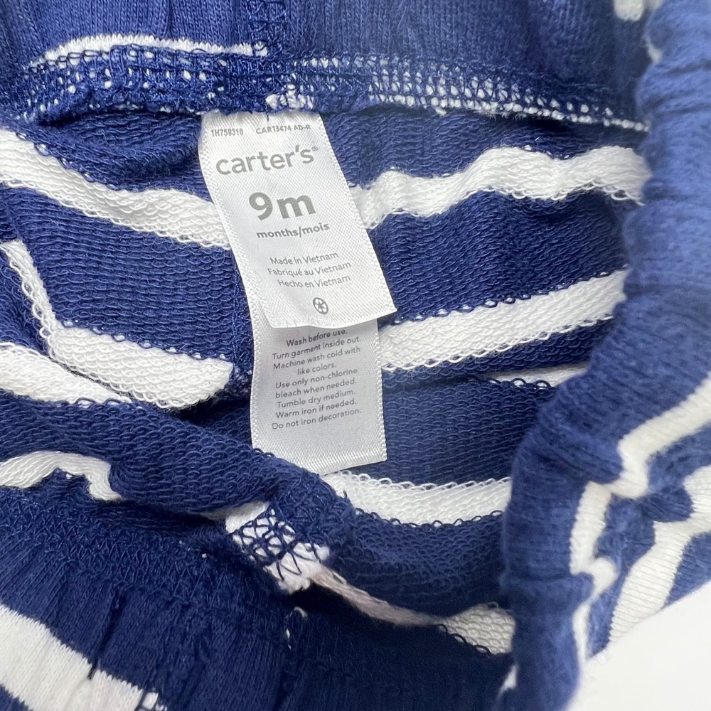 Carters Bodysuit Pants 9M Lot of 9 Fire Truck Monster Sloth Stripes Mix n Match - Picture 5 of 9